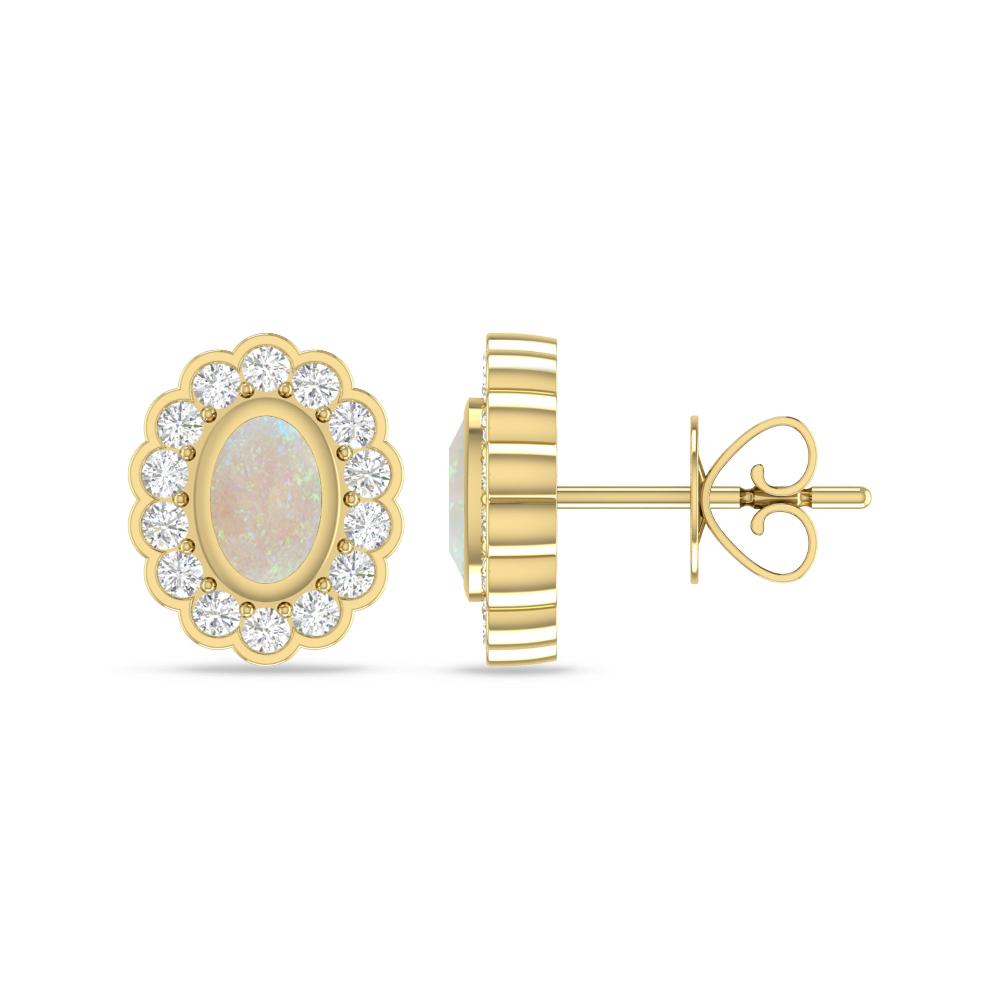 Yellow Gold - Opal